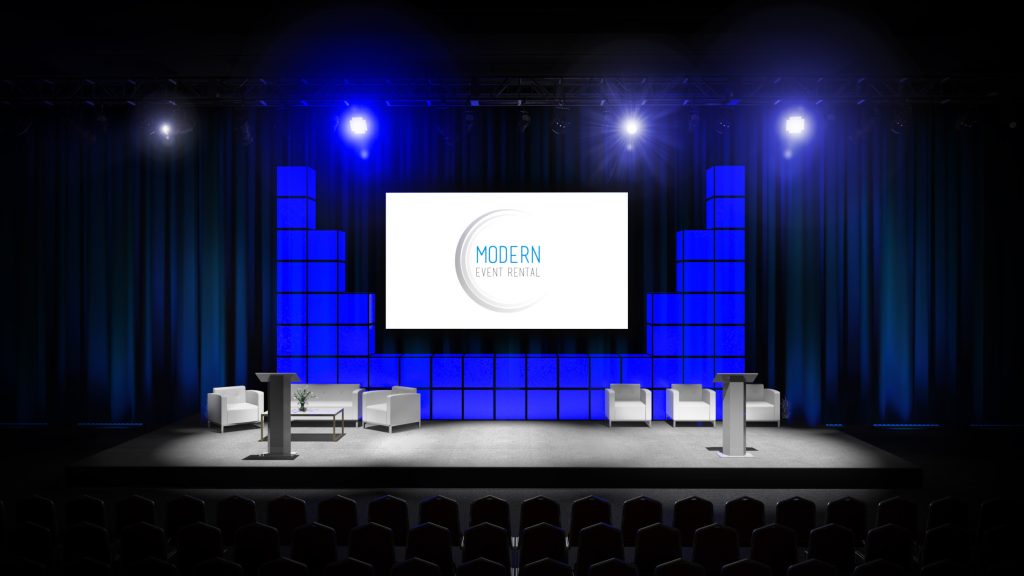 corporate stage set rental washington dc